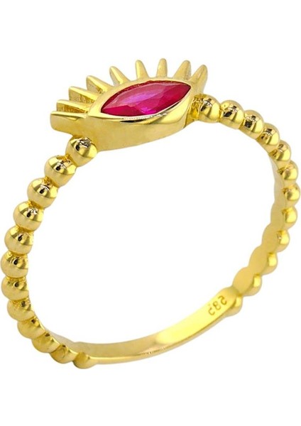 14 Ayar Altın Renkli Yüzük - 0190644 fiyatları