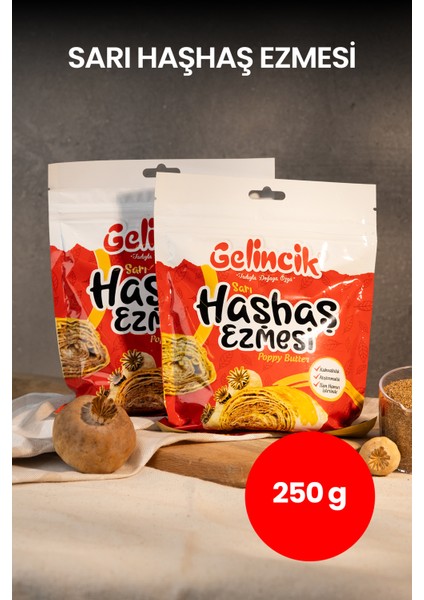 250 gr Sarı Haşhaş Ezmesi