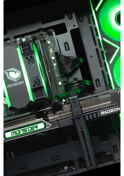 Tulpar Td3 V1.1.4 Amd Ryzen 7 9700X B850 Anakart 16GB 1tb RX9060 Xt Freedos Masaüstü Oyun Bilgisayarı - Siyah