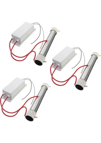 3x 3g Ozon Jeneratörü 220V Hava Arıtörü Ozon Sterilizatör Paslanmaz Çelik Kuvars Tüp Su Için Hava Ozonatör Makinesi (Yurt Dışından)