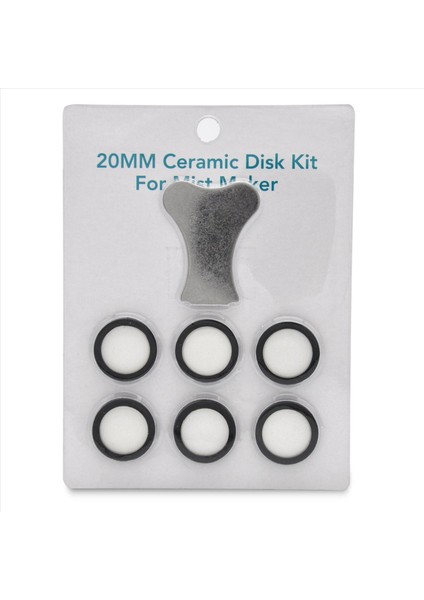 21PCS Sis Üreticisi Bakım Kiti Seramik Disk Seramik Disk Anahtarı Anahtar Yedek Parçalar Sis Makinesi Için (Yurt Dışından) fiyatları