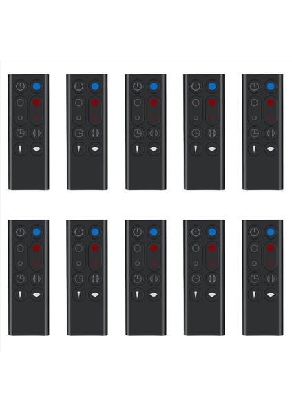 10X Yedek Uzaktan Kumanda Dyson AM09 HP00 HP00 HP01 Hava Aracıcılıke Yapraksız Fan Uzaktan Kumanda Siyah (Yurt Dışından)