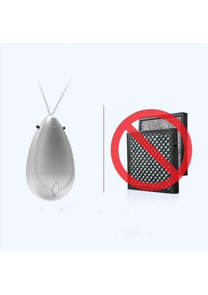 5x Moda Kişisel Giyilebilir Mini Taşınabilir Taşınabilir Şarj Edilebilir Negatif Iyon Asma Boyun Hava Arıtma (Yurt Dışından) fiyatları