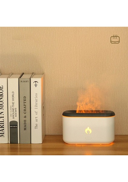 USB Hava Nemlendiricisi Ultrasonik Aromaterapi Hemerileştiriciler Difüzörleri Yatak Odası-Beyaz Için 300ML Yağ Difüzör Nemlendiricisi (Yurt Dışından) modelleri