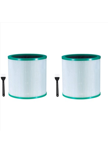 2x Dyson True Hepa Filtre Kulesi Arıtörü Için Hava Arıtma Filtresi Saf Soğuk Bağlantı TP01 TP03 TP02 BP01 Bölüm 968126-03 (Yurt Dışından)