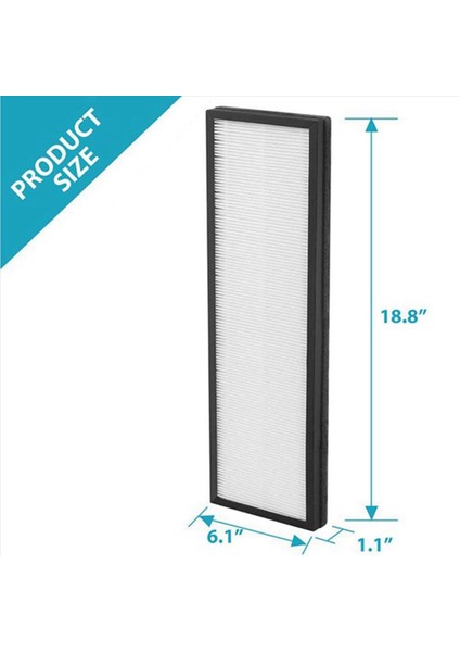 3 Nea-F1 True Hepa Filtreleri Değiştirin+ 12 Nea-C1 Aktif Karbon Filtreleri Eureka NEA120 ve Toshiba Smart Wifi CAF-W36USW (Yurt Dışından)