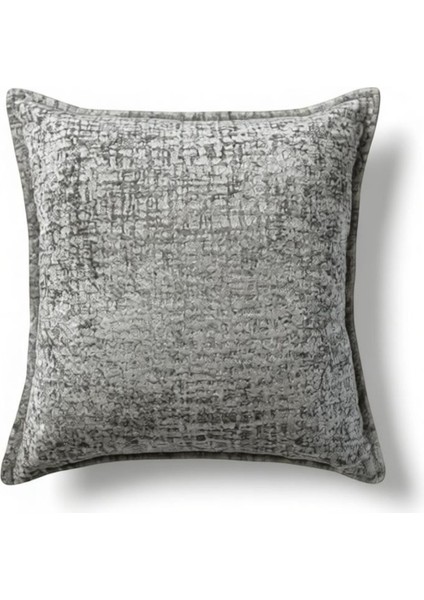 Kırlent İthal Kadife Kumaş - 45X45cm Yumuşak Dokulu Dekoratif Özel Tasarım Kırlent Kılıfı - S04