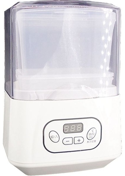 1l Elektrik Yoğurt Üreticisi Otomatik Sabit Sıcaklık Yoğurt Makinesi Diy Yoğurt Pirinç Şarabı Natto Üreticisi Biz Fiş (Yurt Dışından)