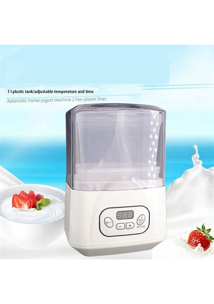 1l Elektrik Yoğurt Üreticisi Otomatik Sabit Sıcaklık Yoğurt Makinesi Diy Yoğurt Pirinç Şarabı Natto Üreticisi Biz Fiş (Yurt Dışından) modelleri
