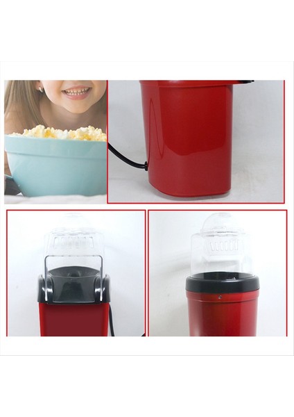 Mini Patlamış Mısır Makinesi Küçük Otomatik Elektrikli Çocuklar Patlamış Maça Makinesi Film Patlamış Mısır Aracı Eu Fiş (Yurt Dışından) indirimleri