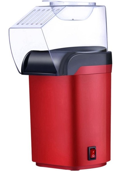 Ev Elektrikli Mısır Patlamış Mısır Maker Ev Diy Otomatik Mini Sıcak Hava Patlamış Mısır Yapımı Makine Mutfak Kırmızı Eu Fiş (Yurt Dışından)