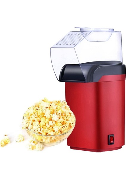 Ev Elektrikli Mısır Patlamış Mısır Maker Ev Diy Otomatik Mini Sıcak Hava Patlamış Mısır Yapımı Makine Mutfak Kırmızı Eu Fiş (Yurt Dışından) fırsatları