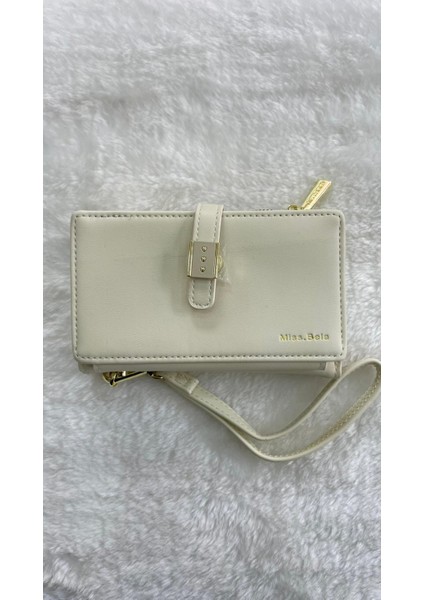 El Bilek Askılı Kart ve Bozuk Para Bölmeli Kadın Cüzdan