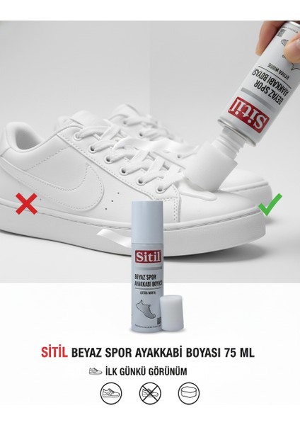 Beyaz Spor Ayakkabı Boyası 75 ml fiyatları