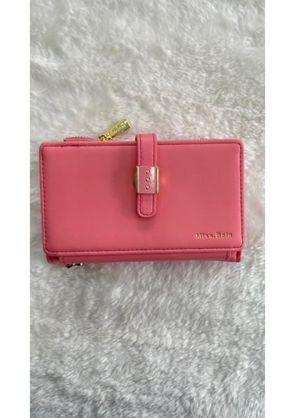 El Bilek Askılı Kart ve Bozuk Para Bölmeli Kadın Cüzdan