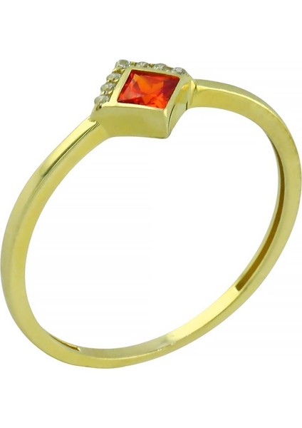 14 Ayar Altın Renkli Yüzük - 0201359