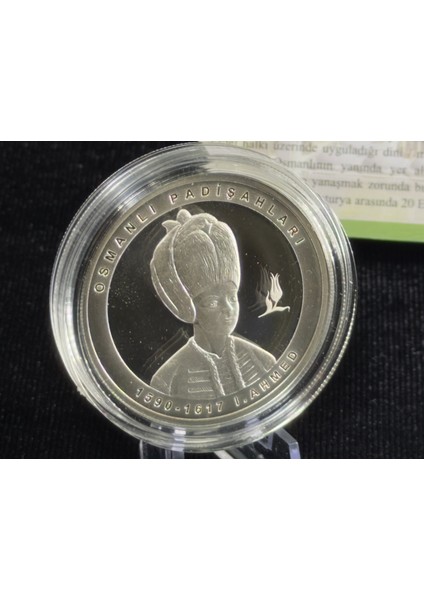 I. Ahmed – Osmanlı Padişahları Serisi No:14 Gümüş Hatıra Sikkesi (925 Ayar, Proof) indirimleri