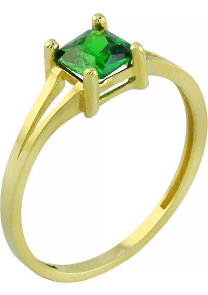 14 Ayar Altın Renkli Yüzük - 0201358