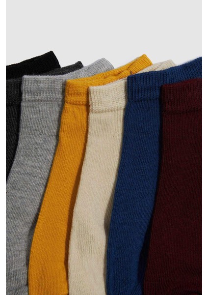 Erkek Çocuk 7'li Pamuklu Patik Çorap F4699A8NS fırsatları