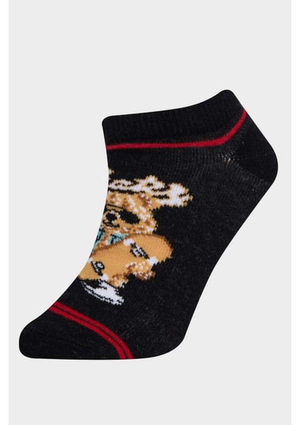 Erkek Çocuk 3'lü Pamuklu Patik Çorap F4707A8NS fiyatları