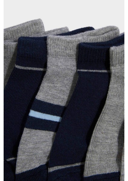 Erkek Çocuk 7'li Pamuklu Patik Çorap F4711A8NS fırsatları