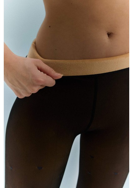 Kadın Kalpli Termal Külotlu Çorap D1505AXNS fiyatları