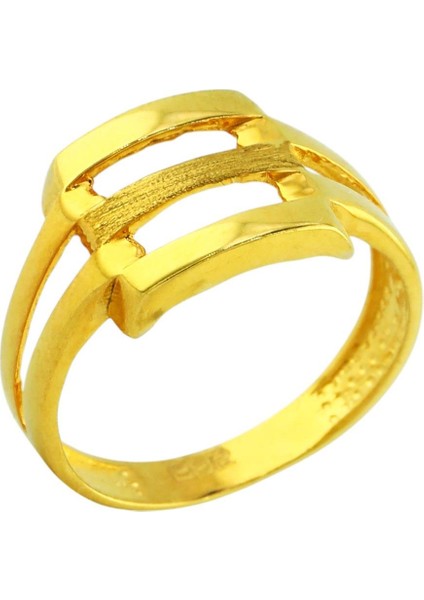 14 Ayar Altın Kaburga Yüzük - 0198959