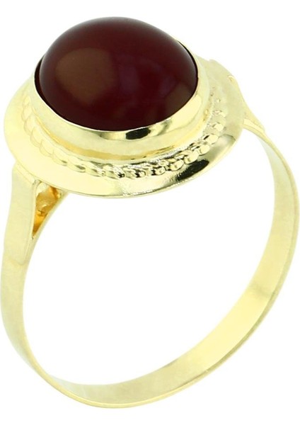 14 Ayar Altın Renkli Yüzük - 0198844