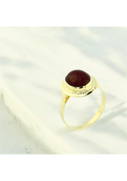 14 Ayar Altın Renkli Yüzük - 0198844 fiyatları