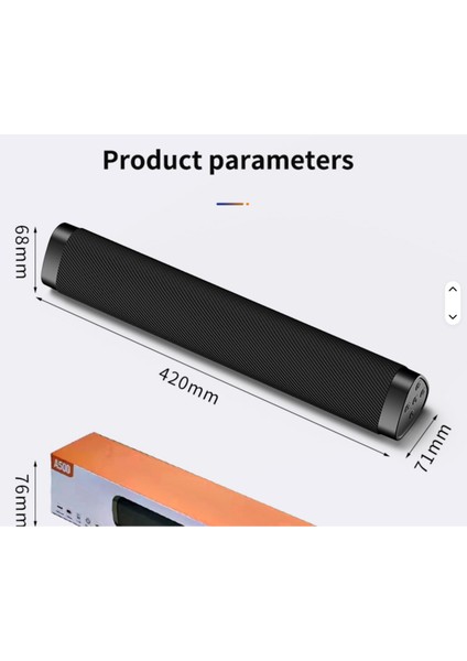 Ultra Bass Soundbar Hoparlör Ipad macbook Için Şarjlı Kablosuz Hoparlör Ses Bombası modelleri