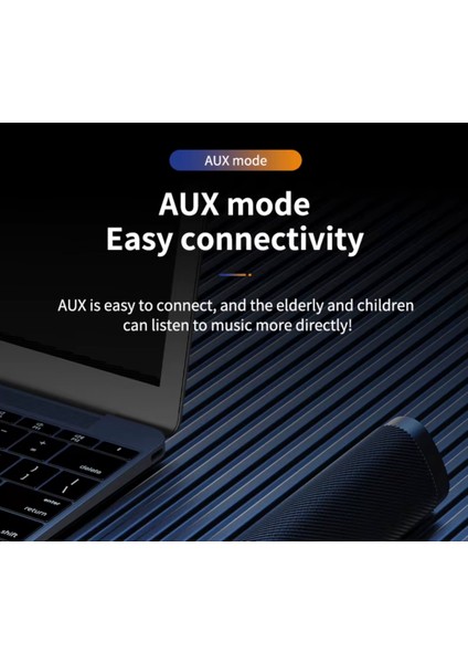 Ultra Bass Soundbar Hoparlör Ipad macbook Için Şarjlı Kablosuz Hoparlör Ses Bombası