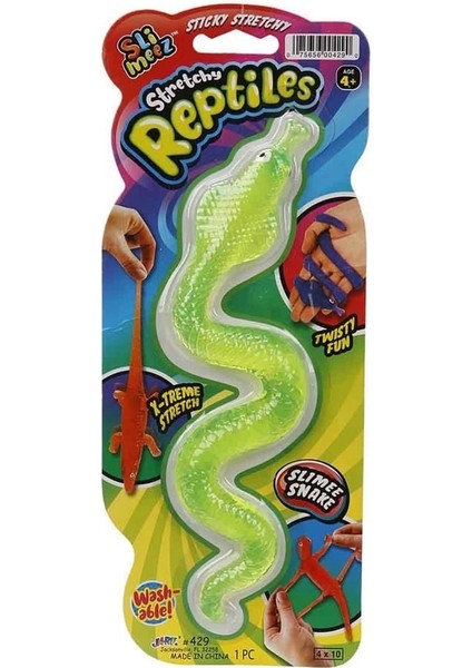 Jaru Streç Sticky Esnek Sürüngenler Yılan Kertenkele Timsah - 1 Adet Stokta Olan Gönderilir fırsatları