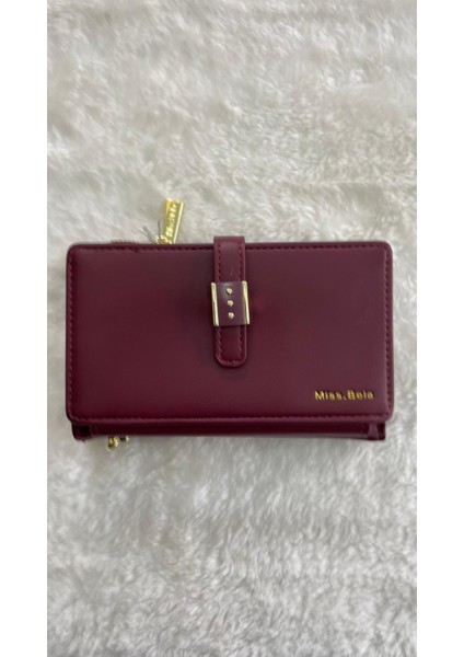 El Bilek Askılı Kart ve Bozuk Para Bölmeli Kadın Cüzdan