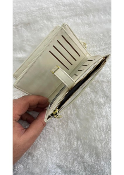 El Bilek Askılı Kart ve Bozuk Para Bölmeli Kadın Cüzdan modelleri