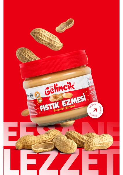 Şekerli Fıstık Ezmesi Kavanoz 320 gr modelleri