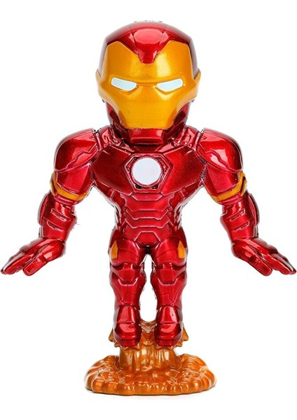 Marvel 4'lü Avengers Figür Seti Ironman-Antman-Black Panther-Captaın Amerıca Metal Figür Seti Marvel modelleri