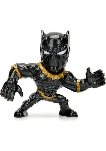 Marvel 4'lü Avengers Figür Seti Ironman-Antman-Black Panther-Captaın Amerıca Metal Figür Seti Marvel indirimleri