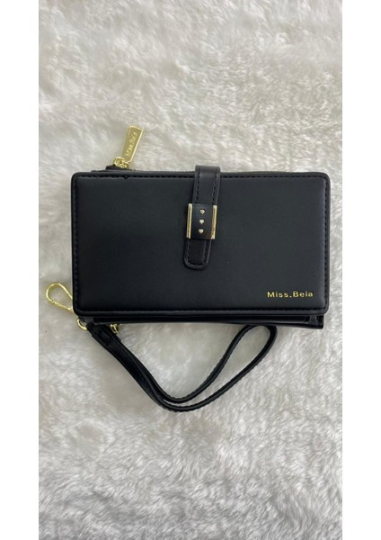 El Bilek Askılı Kart ve Bozuk Para Bölmeli Kadın Cüzdan