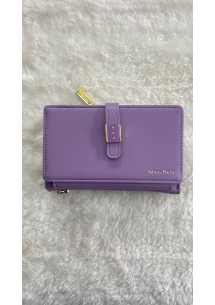 El Bilek Askılı Kart ve Bozuk Para Bölmeli Kadın Cüzdan