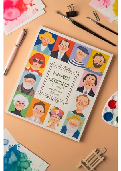 Zamansız Ressamlar Ajandası 16,5x19,5