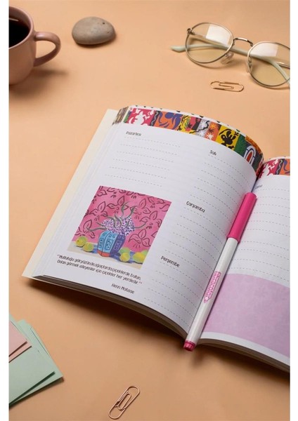 Zamansız Ressamlar Ajandası 16,5x19,5