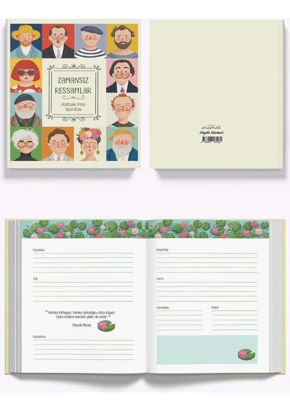 Zamansız Ressamlar Ajandası 16,5x19,5