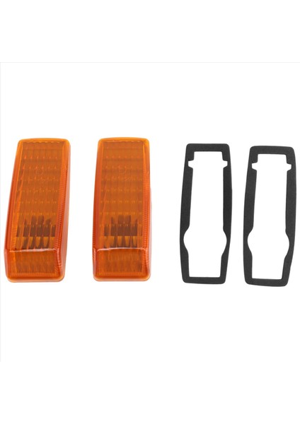 2 Adet Araba Dönüş Sinyal Lambası Gösterge Tekrarlayıcı Lamba Kapağı Sarı W124 R129 W140 W202 W201 Için (Yurt Dışından) fiyatları