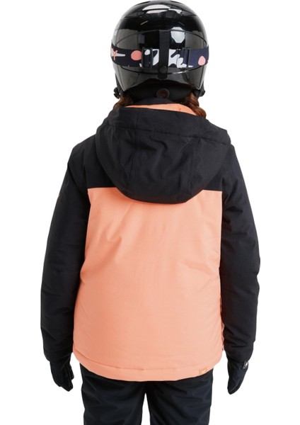 Galaxy Girl Jk Kız Çocuk Turuncu Snowboard Ceketi modelleri