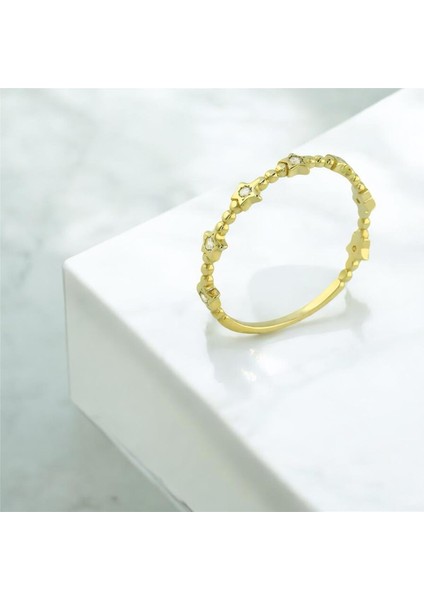 14 Ayar Altın Yıldızlı Yüzük - 0201351 fiyatları