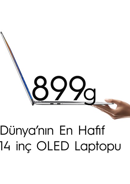 Megabook S14 Intel Core Ultra 5-125H 16GB Ram-1tb SSD Windows 11 Home 14” Impression Sunrise