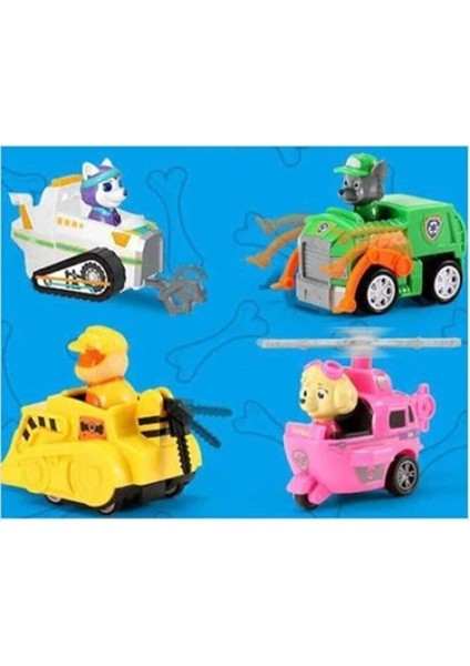 Paw Patrol Arabalı Oyuncak 6lı Set Oyuncak Paw Patrol Figür ve Arabaları 12 Parça Paw Patrol Figür fiyatları