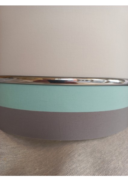 Beyaz Gri Yeşil M-799 Kumaş Kaplama 2.li Set Yatak Odası Genç ve Çocuk Odası Avize ve Abajur Seti fırsatları