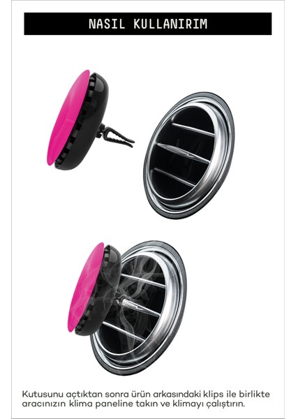 Araba Klima Kokusu, Spin Oto Kokusu, Pembe Orkide Aromalı, 90 Gün Etkili Araç Kokusu - Optimistic modelleri