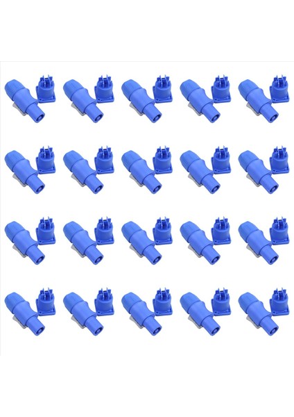 20 Set Powercon Tip A NAC3FCA+NAC3MPA-1 Şasi Fiş Paneli Konektörü (Yurt Dışından)